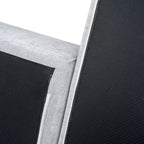 Brenley 110.5 Sofá seccional en caja RAF, chenilla gris ceniza