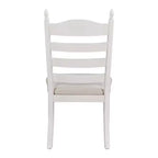 Mesa de comedor retro funcional de 5 piezas con mesa de comedor redonda extensible y 4 sillas de comedor tapizadas