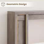 Mesa consola extralarga de 70 pulgadas, mesa de sofá de madera para entrada, vestíbulo, pasillo y detrás del sofá