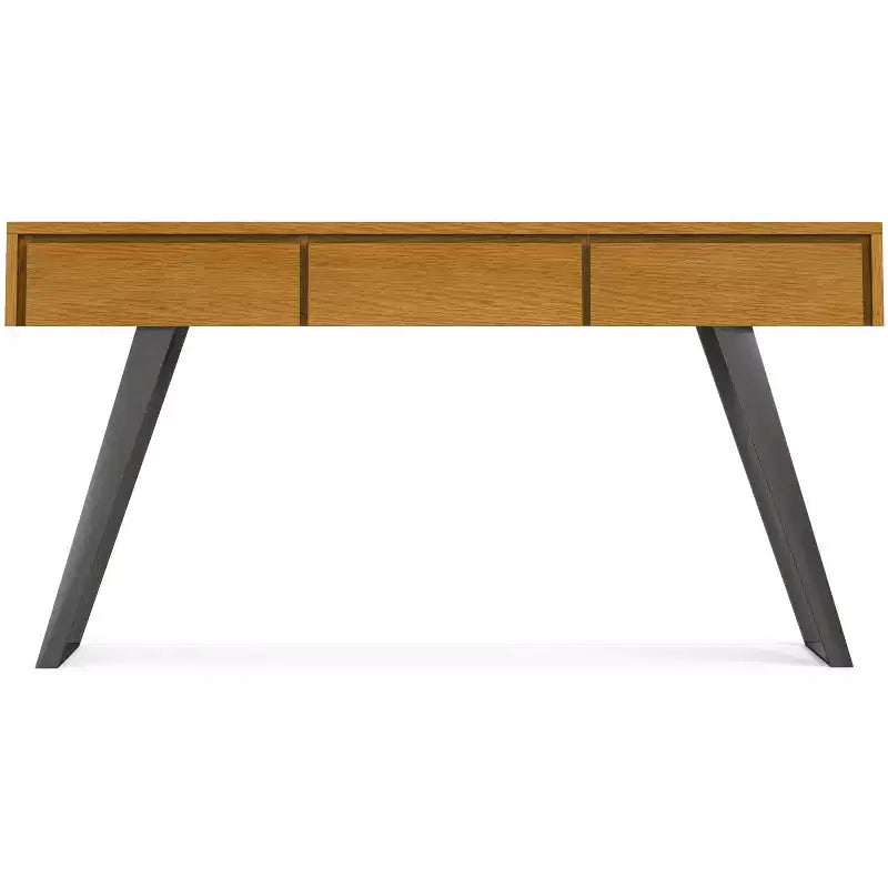 Mesa de sofá consola industrial moderna Mitchell de 60 pulgadas de ancho