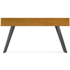 Mesa de sofá consola industrial moderna Mitchell de 60 pulgadas de ancho
