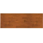 Aparador bufé rectangular moderno de mediados de siglo de 3 puertas Tierney de madera maciza de 50 pulgadas de ancho