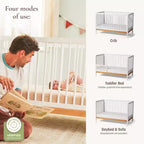 Cuna convertible 4 en 1 Clover