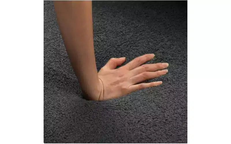 Sofá Moderno de Terciopelo Teddy de 3 Plazas con Cojines de Respaldo Engrosados, Sofá Cama Tapizado para Sala de Estar, Apartamento