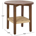 Mesa auxiliar de 1 estante Rakoma - ACC2313