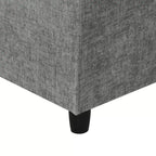 Sofá Cama Nuboso Modular de Chenilla de 6 Piezas con Otomana
