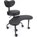 Sillón moderno, silla de meditación tapizada con patas cruzadas, silla sin brazos para sala de estar, dormitorio y balcón