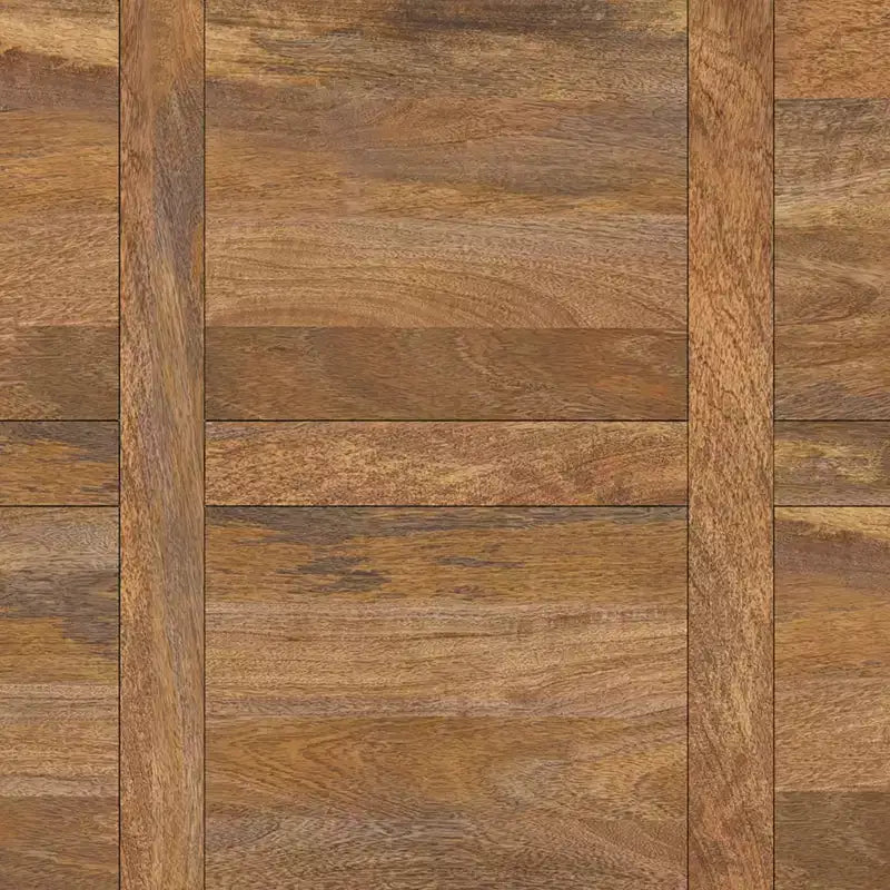 Mesa de comedor rectangular moderna e industrial de 72 pulgadas de ancho Portage Wood & Metal
