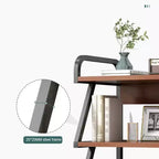 Soporte para impresora de 3 niveles con ruedas GustoWave, mesa para impresora móvil con estante de almacenamiento, carrito para impresora con ruedas para uso en oficina y oficina en casa