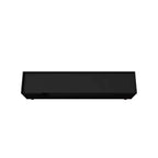 Mueble de TV moderno de mediados de siglo con 4 estantes para televisores de hasta 70", gestión de cables