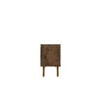 Mueble de TV Marcus Mid-Century Modern con 4 estantes para televisores de hasta 55", marrón rústico