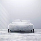 Base de cama compacta de metal de 7" para tamaño Full, color negro - Zinus