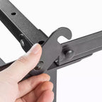 Base de cama compacta de metal de 7" para tamaño Full, color negro - Zinus