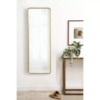 Espejo de Pared Rectangular con Marco Redondo Caskill