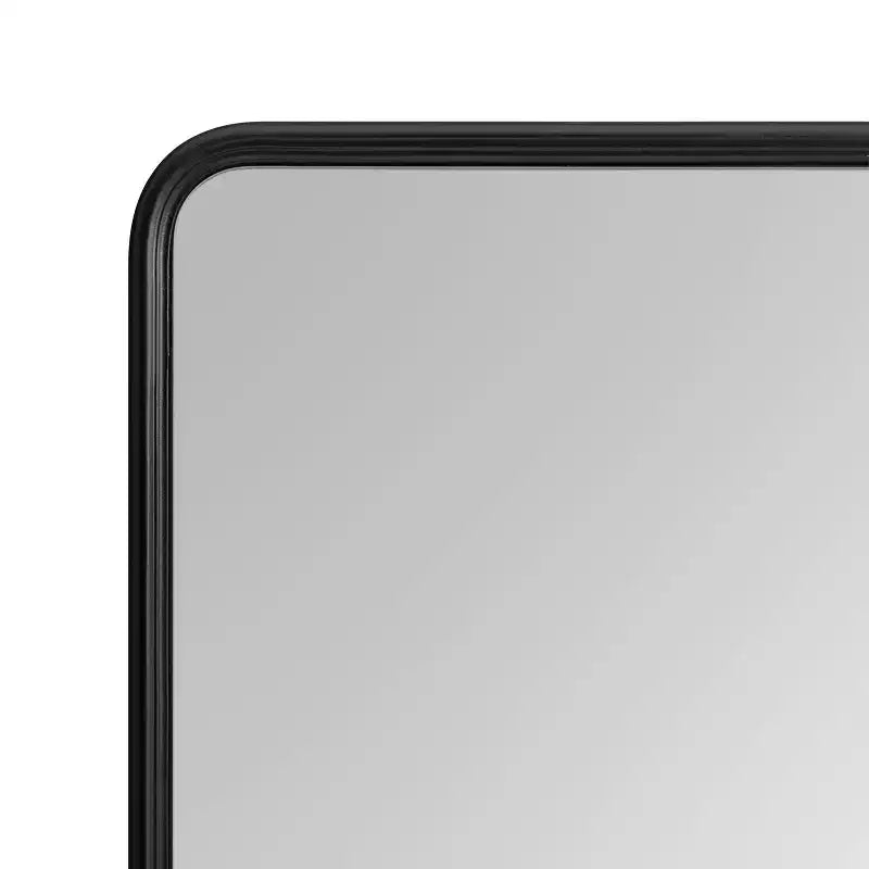 Espejo de Pared Rectangular con Marco Redondo Caskill