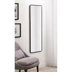 Espejo de Pared Rectangular con Marco Redondo Caskill