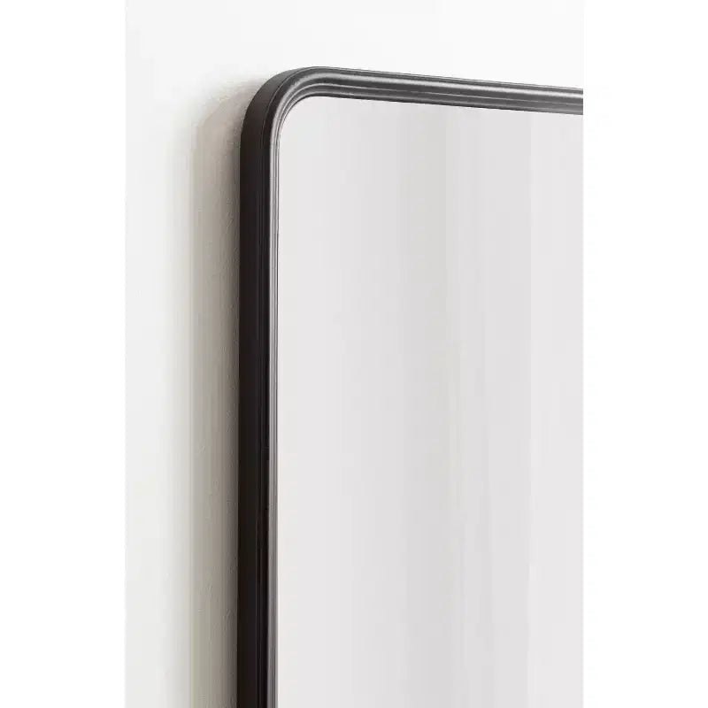 Espejo de Pared Rectangular con Marco Redondo Caskill