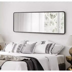Espejo de Pared Rectangular con Marco Redondo Caskill