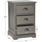 Mesa auxiliar de 3 cajones Griffin - AMH5717 - Safavieh Couture