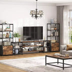 Mueble de TV Tribesigns de 78 pulgadas para televisores de hasta 85 pulgadas