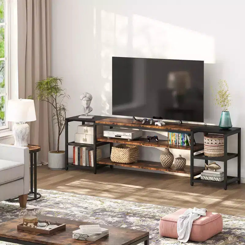 Mueble de TV Tribesigns de 78 pulgadas para televisores de hasta 85 pulgadas