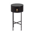 Kate and Laurel Decklyn Glam Round Side Table