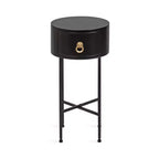 Kate and Laurel Decklyn Glam Round Side Table